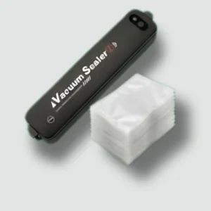 SELLADORA AL VACÍO + 100 BOLSAS TEXTURIZADAS